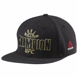 Czapka Damskie Reebok UFC Champion Czarne PL 21RWHPN